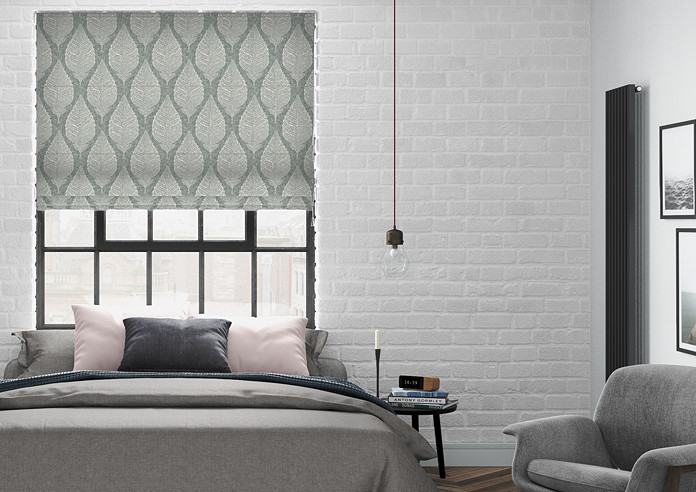 Treasure, Chrome - Roman Blind - Image 3